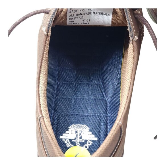 Dockers Mens Comfort Flex Brown Casual Lace-Up Shoes 9M Shock Absorbent Insole - Picture 7 of 12
